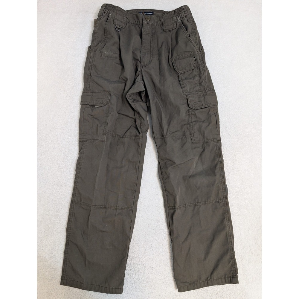 5.11 Tactical Series TAC-143 Green Cargo Pants Mens‎ 30x30 - Picture 5 of 8